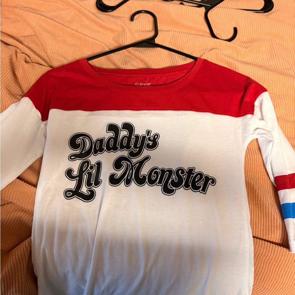 Circo Red and White Long Sleeve Tee